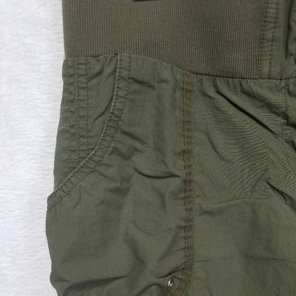 New York & Company Women's Pants Elastic Waist Button Green Size 8 - Picture 4 of 14